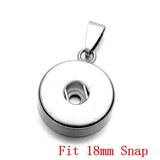 10pcs Snap Jewelry Finding Stainless Steel