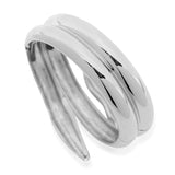 Snake Cuff Bangle CZ Diamonds Bracelet
