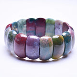 Asingeloo Agate Stone Beads Bracelet for Women