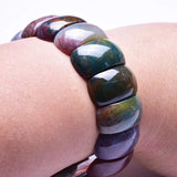 Asingeloo Agate Stone Beads Bracelet for Women