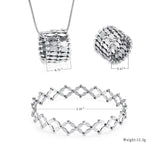 3-in-1 Telescopic Rings Bracelet Stainless Steel Bracelet
