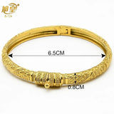 3PCS/lot Plated Bangle Indian Wedding Gift