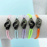 Bright Stainless Steel Handcuff Bracelet for Women Men