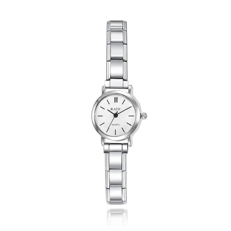 Stainless Steel Bracelet Elastic Bangle Women's Birthday Gift