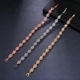 Zircon Crystal Bracelet High CZ Tennis Female Jewelry