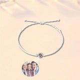 Projection Bracelet Hand Adjustable Bangles Family Birthday Gift