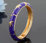 Kids Cloisonne Hand-Painted Alloy Bracelet
