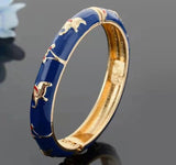 Kids Cloisonne Hand-Painted Alloy Bracelet