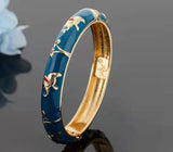 Kids Cloisonne Hand-Painted Alloy Bracelet