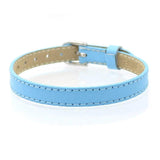 10pcs Leather Wristband for 8mm Charms/Letters, 8mm Width 210mm Length
