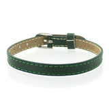 10pcs Leather Wristband for 8mm Charms/Letters, 8mm Width 210mm Length