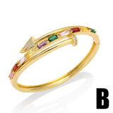 High-end Geometric Zircon Bracelet