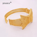 African Thick Plate Bracelet Bangle Jewelry for Women