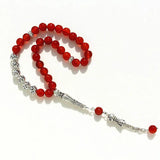 8mm Stone Bead 33 Prayer Beads Islamic Muslim Tasbih Allah Mohammed Rosary