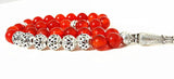 8mm Stone Bead 33 Prayer Beads Islamic Muslim Tasbih Allah Mohammed Rosary