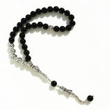 8mm Stone Bead 33 Prayer Beads Islamic Muslim Tasbih Allah Mohammed Rosary