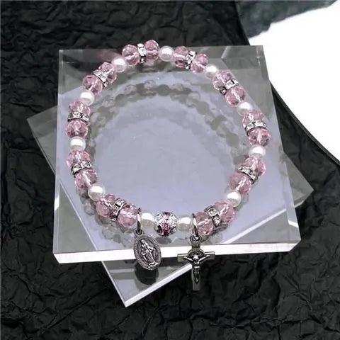 Y2k Babes Crystal Bracelet - Women's Stretch Beaded Bracelet