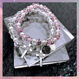 Y2k Babes Crystal Bracelet - Women's Stretch Beaded Bracelet