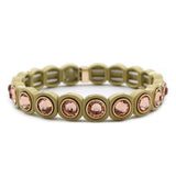Bohemian Stone Crystal Enamel Bracelet DIY Ethnic Style Jewelry
