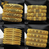 Indian Plated Bangles Nigerian Bridal Wedding Party Arabic Middle East Jewelry