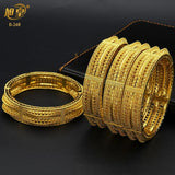 Indian Plated Bangles Nigerian Bridal Wedding Party Arabic Middle East Jewelry