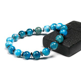 8mm Apatite Hematite Beads Bracelet for Women Men