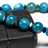 8mm Apatite Hematite Beads Bracelet for Women Men