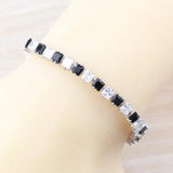 Magic CZ Link Chain Bracelet 18+3CM Women Jewelry