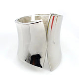 316L Stainless Steel Punk Cuff Bangle Bracelet Jewelry