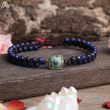 Natural Stone Beads Charms Bracelet Women Sea Sediment Jaspers Howlites Beads