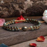 Natural Stone Beads Charms Bracelet Women Sea Sediment Jaspers Howlites Beads