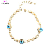 18K Lucky Demon Eye Ladies Bracelet Mysterious Element