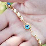 18K Lucky Demon Eye Ladies Bracelet Mysterious Element