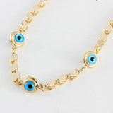 18K Lucky Demon Eye Ladies Bracelet Mysterious Element