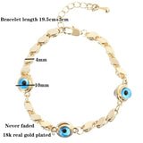 18K Lucky Demon Eye Ladies Bracelet Mysterious Element
