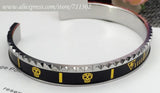 Steel Surfer Bangle Bracelet Unisex Speedometer Collection