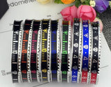 Steel Surfer Bangle Bracelet Unisex Speedometer Collection