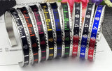Steel Surfer Bangle Bracelet Unisex Speedometer Collection