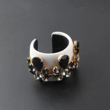 Baroque Colored Rhinestone Bracelet for Ladies