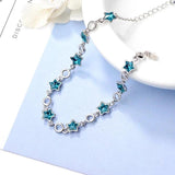 Star Crystal Silver Bracelet SBR084