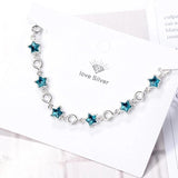 Star Crystal Silver Bracelet SBR084