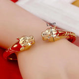 African Leopard Bangles Charm Jewelry Ethiopian Congo Animal