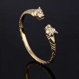 African Leopard Bangles Charm Jewelry Ethiopian Congo Animal