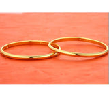 Womens Bracelet Solid Jewelry Filled Lady Smooth Bangle Openable Accessories