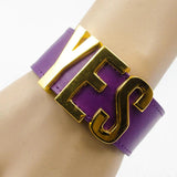 Harleen Quinzel Cosplay Bracelet Unisex Leather Wristband Punk Gothic Bangle