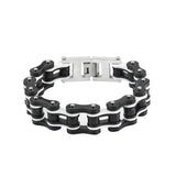 Biker Bicycle Motorcycle Chain Bracelet Titanium Steel