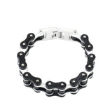 Biker Bicycle Motorcycle Chain Bracelet Titanium Steel