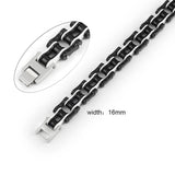Biker Bicycle Motorcycle Chain Bracelet Titanium Steel