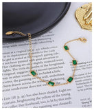 Ropuhov Woman Emerald Zircon Bracelet