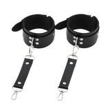 Sexy Leather Wrist Ankle Shackles Restraint Cuff Bracelet
